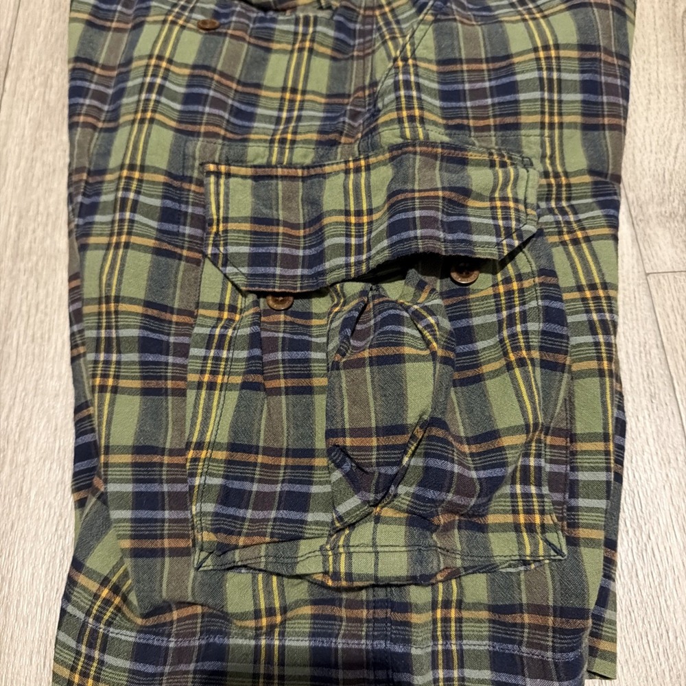 Polo Ralph Lauren Cargo Shorts Men Multicolor 32 Plaid Cotton Utility Outdoor - Picture 6 of 8